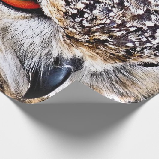 EULE GESCHENKPAPIER (Ecke)