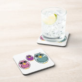 Eule Getränkeuntersetzer (Rechte Seite)