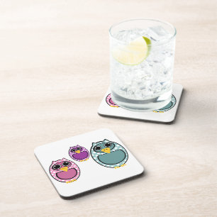 Eule Getränkeuntersetzer