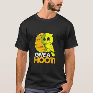 Eule gibt Hoofie T-Shirt