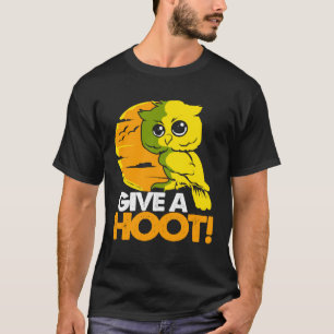 Eule gibt Hoofie T-Shirt