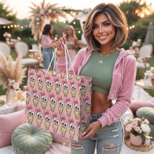 Eule großes Geschenktasche Große Geschenktüte