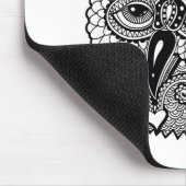 Eule HauptZendoodle Mousepad (Ecke)