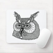 Eule HauptZendoodle Mousepad (Mit Mouse)