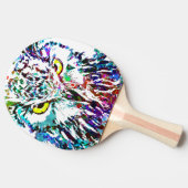 Eule Head - Vogelaugen - Owlet Tischtennis Schläger (Seitenansicht)