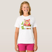 Eule Ich bin ein Uhu T-Shirt (Vorne ganz)