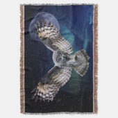 Eule im Flug Decke (Vorderseite Vertikal)