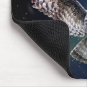 Eule im Flug Mousepad (Ecke)