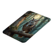 Eule im Magenwald Magnet (Linke Seite)