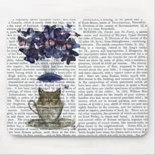 Eule im Teacup Mousepad