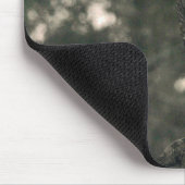 Eule im Wald Mousepad (Ecke)