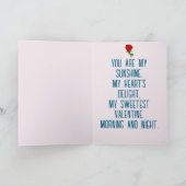 Eule immer Liebe Feiertagskarte (Innenseite)