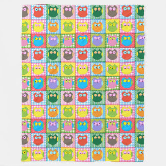 Eule immer Liebe Fleecedecke