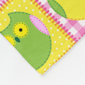 Eule immer Liebe Fleecedecke (Ecke)