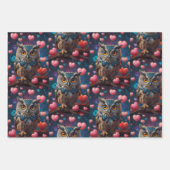 Eule immer Liebe Geschenkpapier Set (Vorderseite 2)