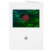 Eule immer Liebe Ihr romantisches rustikales Holz (Hinten)