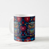 Eule immer Liebe Kaffeetasse (Vorderseite Links)