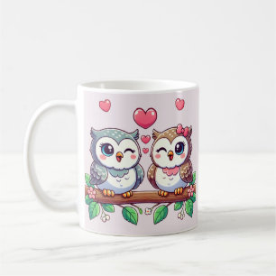 Eule immer Liebe Kaffeetasse