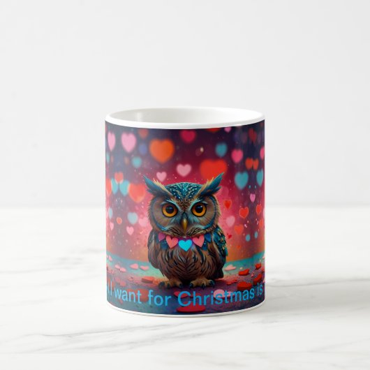 Eule immer Liebe Kaffeetasse (Mittel)