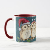 Eule immer Liebe | Niedliches Weihnachtsgeschenk Tasse (Links)