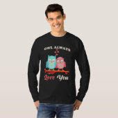 Eule immer Liebe T-Shirt (Vorne ganz)