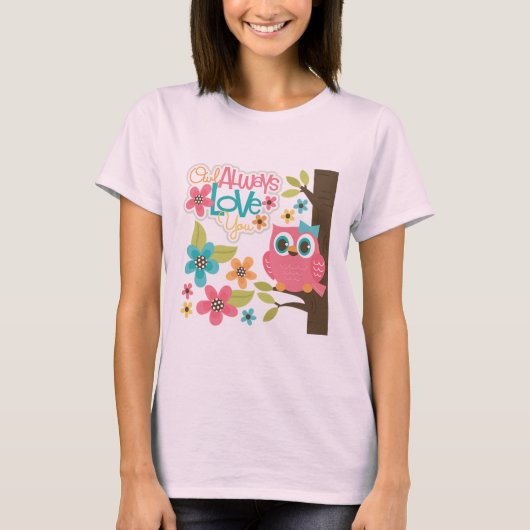 Eule immer Liebe T-Shirt (Vorderseite)