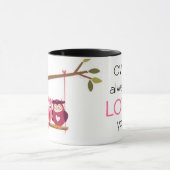 Eule immer Liebe Tasse (Zentrum)