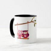 Eule immer Liebe Tasse (Vorderseite Links)