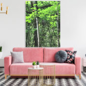 Eule in den Bäumen, Oregon Leinwanddruck (Insitu (Wohnzimmer))