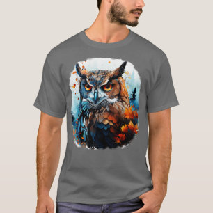 Eule in der Natur T-Shirt