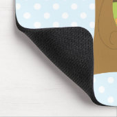 Eule in einem Baum Mousepad (Ecke)