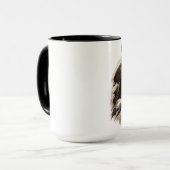 Eule in einem Baumloch Tasse (Vorderseite Links)