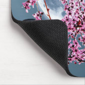 Eule in Pflaumenbaum Mousepad (Ecke)