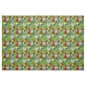 Eule in rote Rosen Stoff (Fat Quarter (45,7 x 55,9 cm))