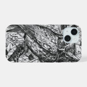 Eule iPhone 15 Hülle (Rückseite (Horizontal))