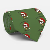 Eule ist Zuhause für Weihnachten! Krawatte (Gerollt)