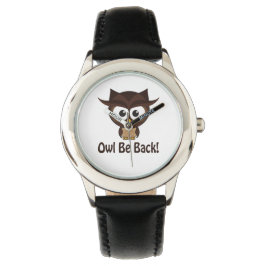 Eule ist zurück armbanduhr