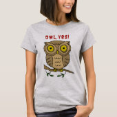 Eule, ja! T-Shirt (Vorderseite)