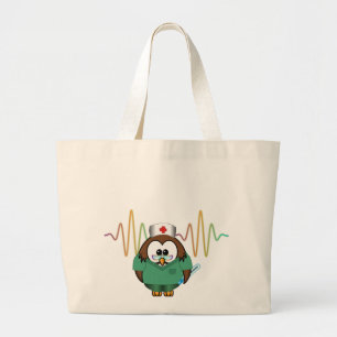 Eule Jumbo Stoffbeutel