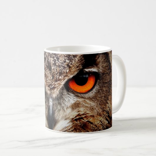 Eule Kaffeetasse (VorderseiteRechts)