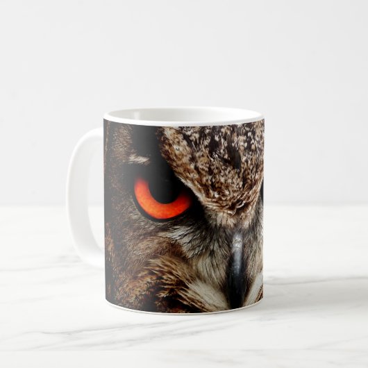 Eule Kaffeetasse (Vorderseite Links)