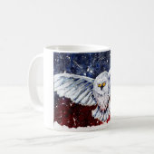 Eule Kaffeetasse (Vorderseite Links)