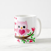 Eule Kaffeetasse (VorderseiteRechts)
