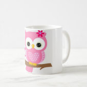 Eule Kaffeetasse (VorderseiteRechts)