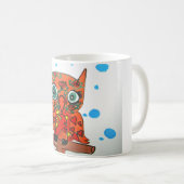 Eule Kaffeetasse (VorderseiteRechts)