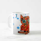Eule Kaffeetasse (Vorderseite Links)