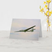 Eule Karte (Gelbe Blume)