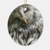 EULE KERAMIK ORNAMENT (Links)