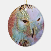 EULE KERAMIK ORNAMENT (Links)