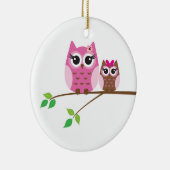 Eule Keramik Ornament (Rechts)